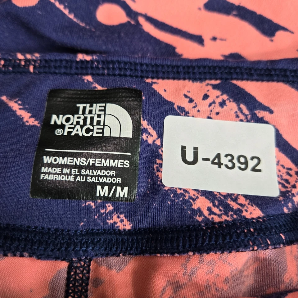 The North Face Mujer Ropa Activa Pantalones Medianos Rosa Tie Dye Leggings Capri Foto 2 de 4