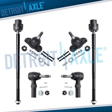 6pc Front Ball Joint Inner Outer Tie Rod for Regal Monte Carlo Grand Prix Lumina