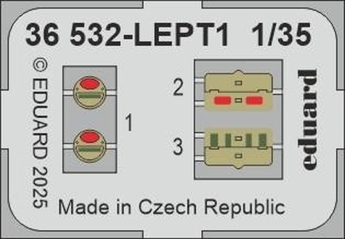 Eduard 36532 1/35 Panzerkampfwagen I Ausf.B 1/35 Photo Etch for TAMIYA