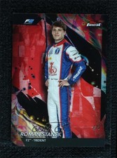 2024 Topps Finest Formula 1 Uncommon Red Refractor 4/5 Roman Stanek Staněk v9t