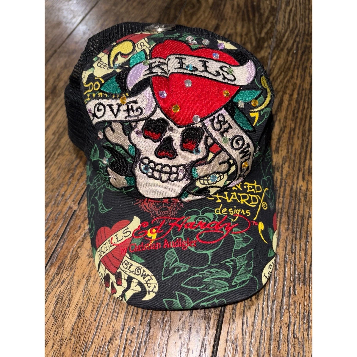 Ed Hardy Baseball Caps Black Hats for Men for sale | eBay