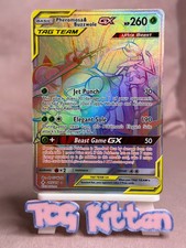 Pheromosa & Buzzwole GX 215/214 Sun & Moon Rainbow Rare Unbroken Bonds TCGKITTEN on eBay