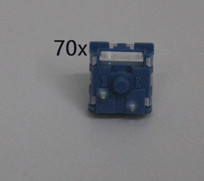 70er Pack TTC Mechanischer Speed   Silver V2-Schalter für Gaming-Tastatur