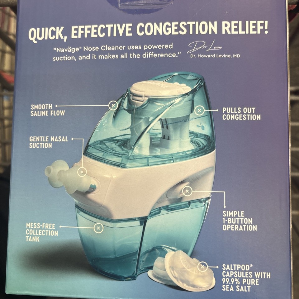 Navage Congestion Relief Irrigation System NIB | eBay
