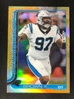 2025 Topps Chrome Football Football Leather Gold Refractor Bobby Brown III #46