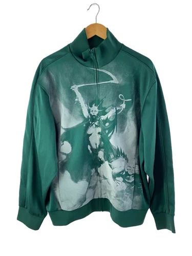 Supreme 24AW / Frank Frazetta Piste Veste / XL / Polyester/Vert/Couleur Unie /
