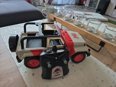 Jada Toys Jurassic Park Jeep Wrangler,Batterie betrieben,gut Erhalten,gebraucht 