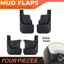 4pcs Mud Flaps Splash Guards Mudguard Front & Rear For Toyota Tundra 2022-2025