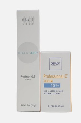 Obagi Retinol 0.5 1 oz FULL SIZE & Professional C-10% 5ml