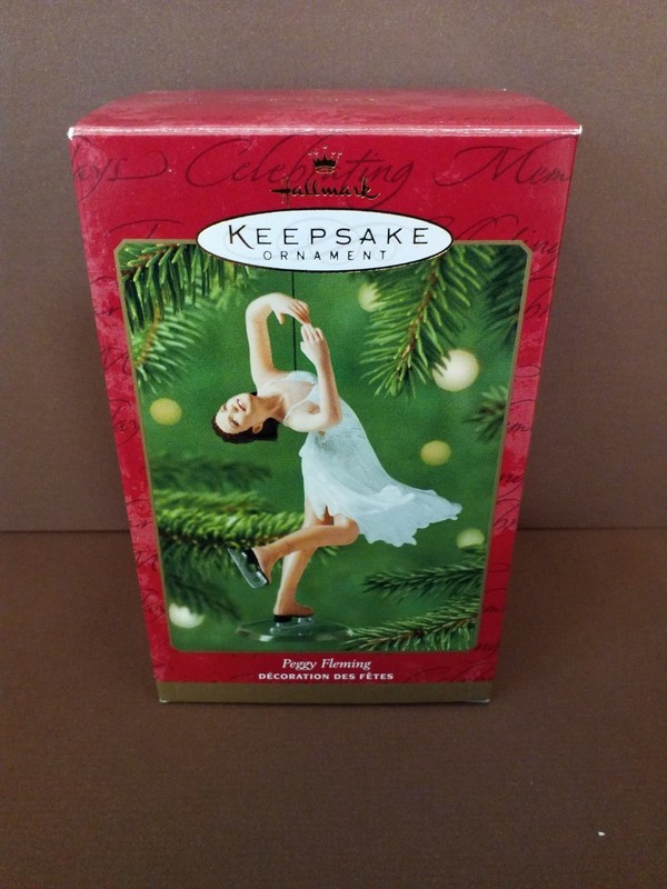 Hallmark Keepsake Peggy Fleming Ornament Handcrafted 2001 NIB