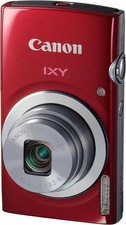 Canon IXY 120 Digital Camera 16MP 8x Zoom Red Tested Japan Used