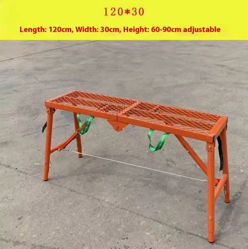 Extra Thick Folding Stool Short Horse Folding Horse Stool Reinforced Decoration - Afbeelding 8 van 16