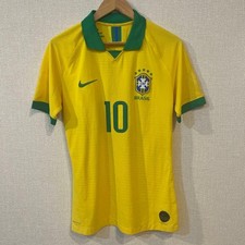 2019 2020 Brazil Neymar #10 Authentic Player Issue Jersey Home Size M