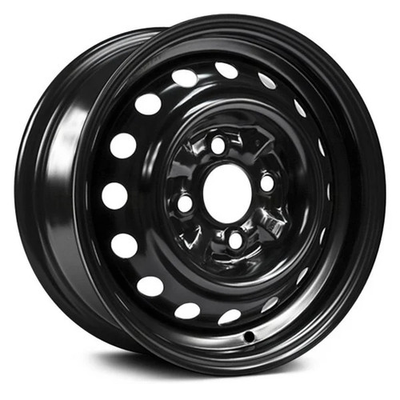 #ad #ad RT 13quot; STEEL WHEEL 4 LUG X99108N Wheel 13x5 40 4x100 59.1 Black Single Rim $61.19