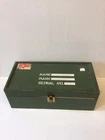 Vintage 1960's G.I. Joe Wood Footlocker with Tray for 12" Figure Hasbro