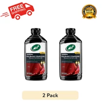 ( 2 PACK )Turtle Wax Clean Finish Premium Grade Polish Polishing Compound, 18 oz