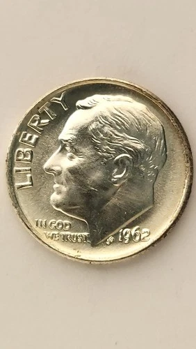 1962-P United States Uncirculated Roosevelt Dime