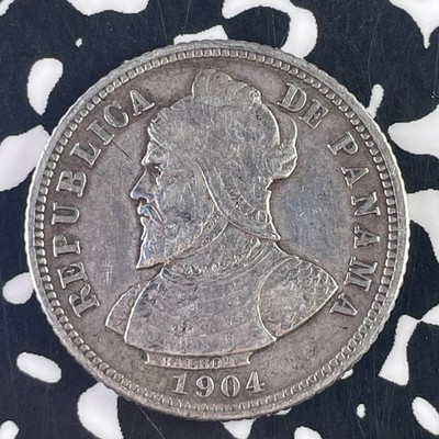 1904年 パナマ 10セント 銀貨 1904 Panama 10 Centesimos Lot#F2005 Silver! | eBay