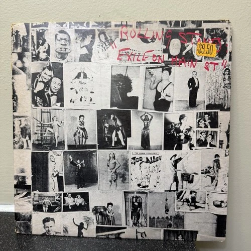 Rolling Stones Exile on Main St 2LP 1972 US First Press NM Vinyl VG Sleeve