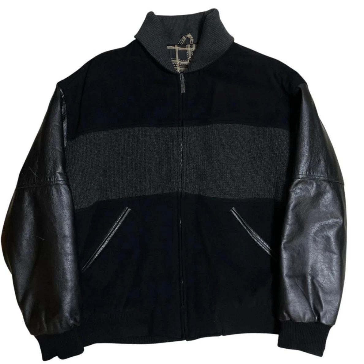 Iceberg HISTORY Vintage Goofy Black Jacket Size 52 Men's Rare From Japan image 2