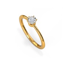 Handmade 18K Gold Plated Amazonite Ring   Elegant Natural Gemstone