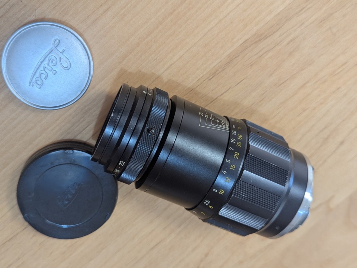 Near Mint] Leica Leitz Wetzlar Tele-Elmar M 135mm F4 MF Lens From
