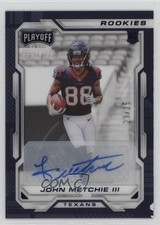 2022 Chronicles Playoff Momentum Rookies Purple 23/25 John Metchie III Auto 03tv