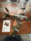 Marx WWII Lancaster Bomber Tin Wind-Up Airplane Vintage 1940s Toy
