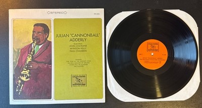 Julian Cannonball Adderly Vinyl LP  Everest FS 261 with John Coltrane Jazz 