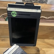 Châssis plan format 4×5″ Fidelity Elite cut film holder très bon état