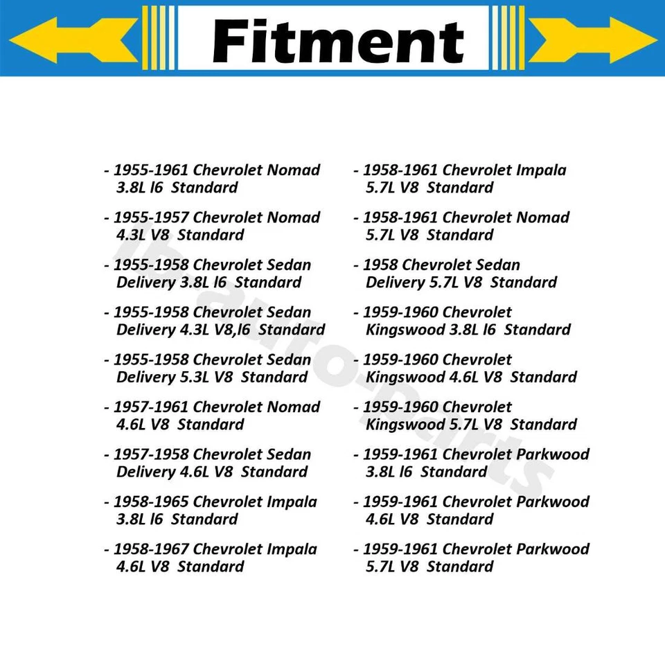 Для 1959-1967 Bel Air 3X GMB задний вал все соединения универсальное соединение - Изображение 2 из 4