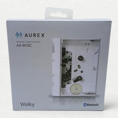 Toshiba AUREX Walky AX-W10C Cassette Player Recorder Bluetooth Wireless