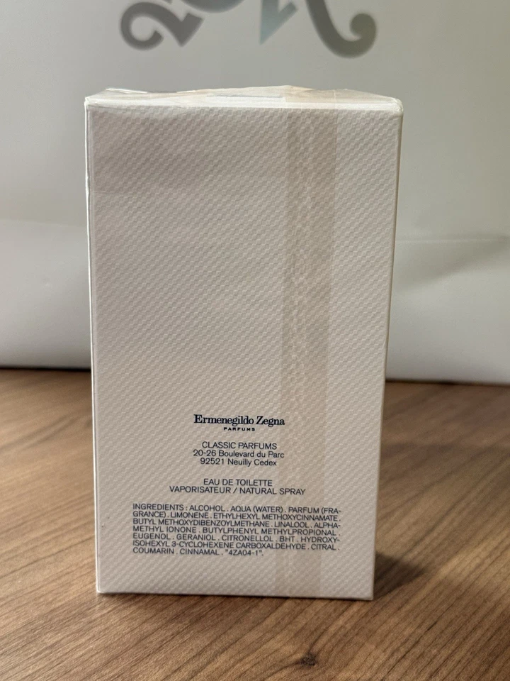 ESSENZA DI ZEGNA AQUA D'ESTATE 3,3 OZ/100 ml. EDT Summer Fragance. Descatalogado Foto 4 de 4