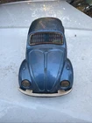 Vintage 60s Japan Friction VOLKSWAGEN BEETLE Bug 8” Bandai Sign of Quality VW