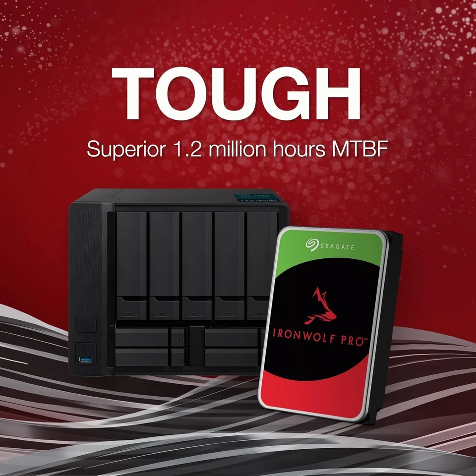 Seagate IronWolf Pro NAS HDD 4TB-30TB 7200RPM Enterprise SATA 5Yr Warranty CMR - Image 3 of 4