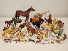 70+ Mixed Lot of Animals Figures Farm Dogs Ca...