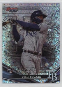 2022 Bowman's Best Mini-Diamond Refractor /299 Vidal Brujan #55 Rookie RC