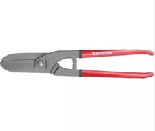 Kennedy Manual Tin Snips, Cut Straight, Blade Hardened Carbon Steel