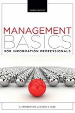 Management Basics for Information - Paperback, by Evans G. Edward; - Very Good