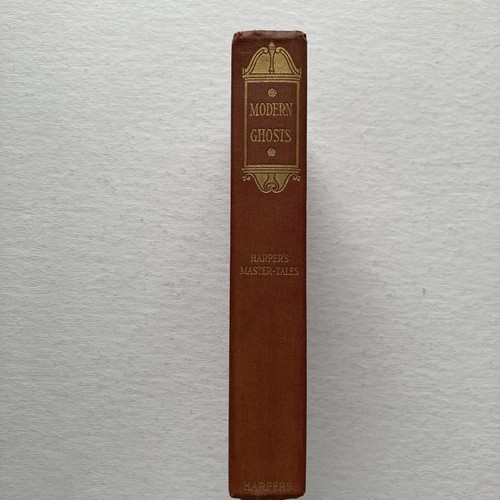 Vintage 1890 Modern Ghosts Hardcover Horror Tales Maupassant Alarcón Occupied - Picture 2 of 12