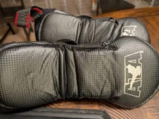 Ata Karate Boots And Chest Protector.  Excellent Condition.  Size Small.