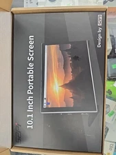 GeeekPi 10.1 Inch LCD Screen for Raspberry Pi, 1024x600 IPS LCD Display, HDMI Po