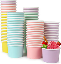 Paper Ice Cream Cups,100 X
