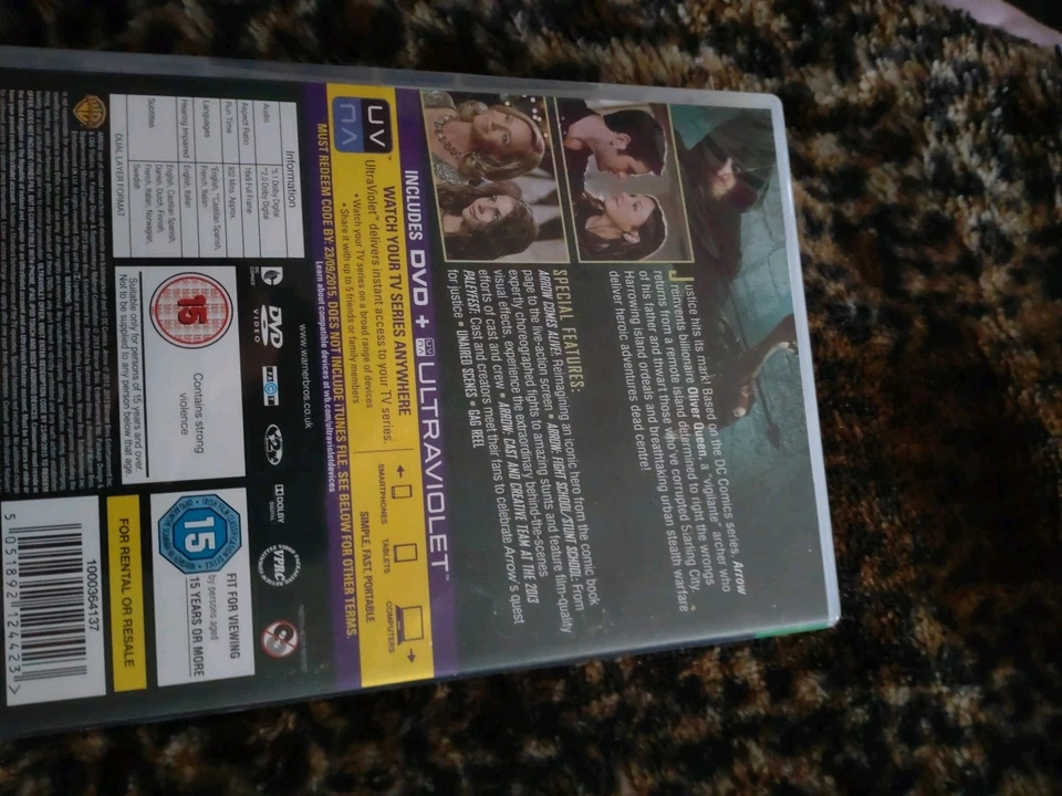 Arrow - Season 1 - Complete Series (DVD, 2013) - Image 3 of 4