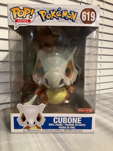Funko Pop Pokemon Cubone #619 Target Exclusive 10 " Inch RARE VAULTED! RETIRED