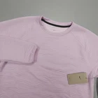 Nike Tour Dri-FIT Golf Crew Sweatshirt FD5835-676 Pink Men's Size L Textured