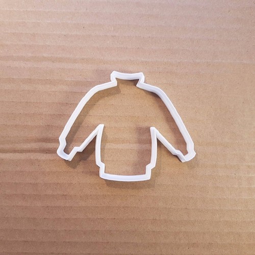 Pulloverform Ausstecher Pullover Gebäck Keks Weihnachten Kleidung Oberteil Schablone - Bild 3 von 5
