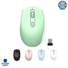 Wireless Silent Mouse with Long Range Ambidextrous Design