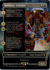Summon: Yojimbo (Borderless) R Commander: FINAL FANTASY 196 FOIL Near Mint