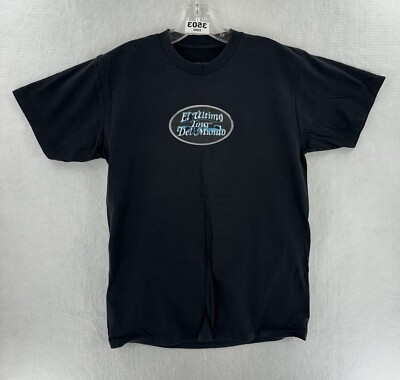 Bad Bunny El Ultimo Tour Del Mundo 2022 Official Graphic T-shirt Men Med Music